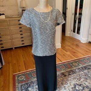Talbots Tweed Blouse - Size‎ 8